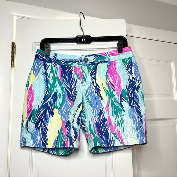 Lilly Pulitzer Pants - Lilly Pulitzer 100% Cotton Summer Tropical Print Shorts